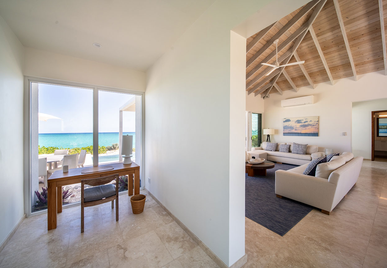 3 Bedroom Oceanfront Coral Villa | Turks and Caicos Villa | Sailrock